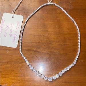 Brand New Cubic Zicornia Necklace